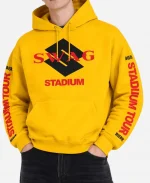 Justin Bieber Coachella 2026 SKYLRK Yellow Hoodie