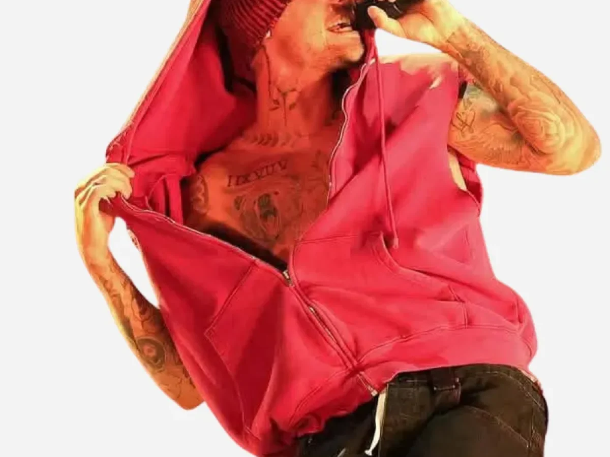 Justin Bieber Newport Hoodie | Justin Bieber Sleeveless Hoodie
