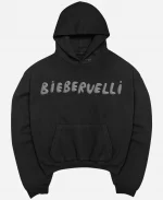 Justin Bieber Skylrk 2026 Biebervelli Black Hoodie