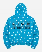 Justin Bieber Skylrk Spot Blue Hoodie
