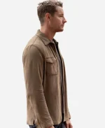 Justin Hartley Tracker S03 Suede Jacket