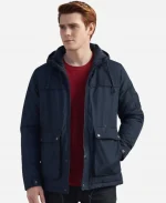 KJ Apa Riverdale S02 Blue Cotton Jacket