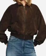 Karen Obilom Chicago PD S13 Tasha Fox Suede Jacket