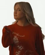 Kate Hudson Running Point S02 Red Sweatshirt