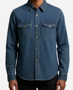 Kathryn Newton Movie Ready or Not 2 Here I Come Faith MacCaullay Blue Denim Jacket