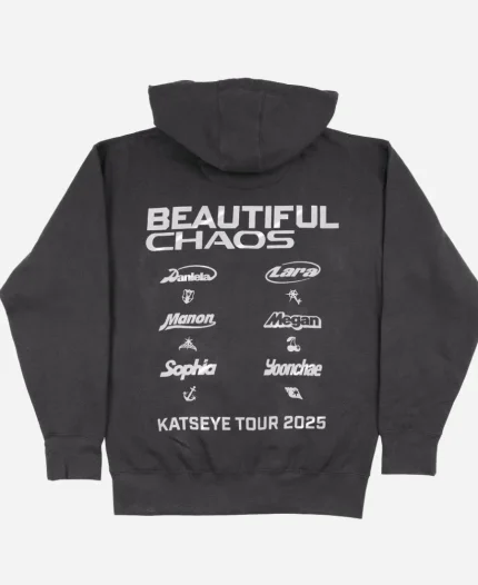 Katseye Beautiful Chaos Zip-Up Hoodie