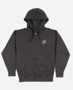 Katseye Beautiful Chaos Zip-Up Hoodie In Black