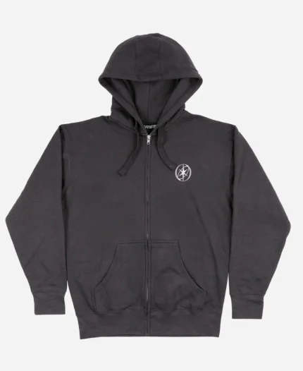 Katseye Beautiful Chaos Zip-Up Hoodie In Black