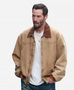 Keanu Reeves Outcome 2026 Brown Jacket