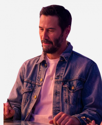Keanu Reeves Outcome 2026 Denim Jacket