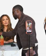 Kevin Hart 2026 Los Angeles Brown Cotton Trucker Jacket