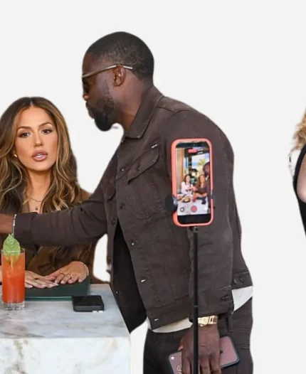 Kevin Hart 2026 Los Angeles Brown Cotton Trucker Jacket