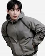 Kim Tae-hyung Spring Collection 2026 V Windbreaker Jacket