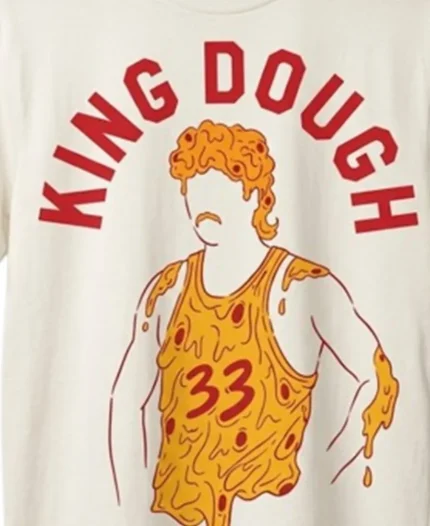 King Dough Larry Bird Pizza T-Shirt For Sale