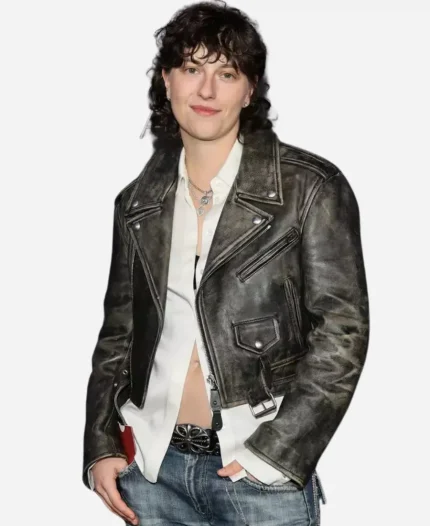King Princess The Drama Premiere 2026 Leather Jacket