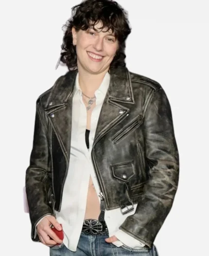King Princess The Drama Premiere NYC 2026 Black Leather Jacket