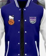 Kings Hello Kitty 2026 Purple Varsity Jacket