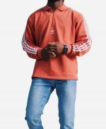 Kit Connor Heartstopper S02 Orange Polo Sweatshirt