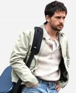 Kit Harington Count My Lies 2026 Green Twill Jacket