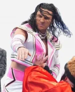 Kit Wilson WrestleMania 42 Cropped Costume Vest - Pink & White