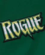 Kith For Marvel X-Men Rogue Green Satin Bomber Jacket