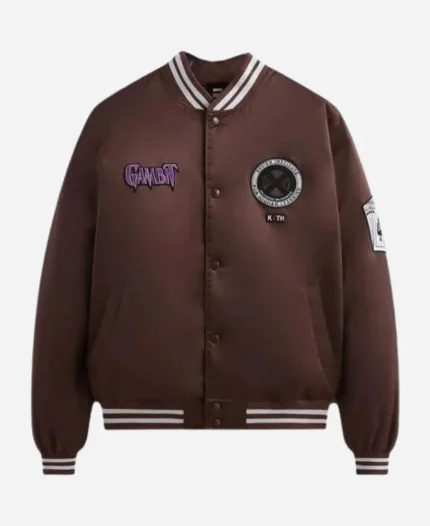 Kith Marvel X-Men Gambit Satin Bomber Jacket