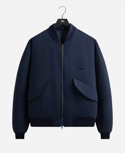 Kith x Giorgio Armani New York Knicks Blue Jacket