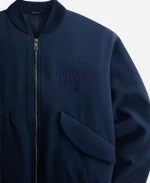 Kith x Giorgio Armani New York Knicks Bomber Jacket - Blue