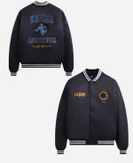 Kith x Marvel X-Men Cyclops Satin Bomber Jacket - Black