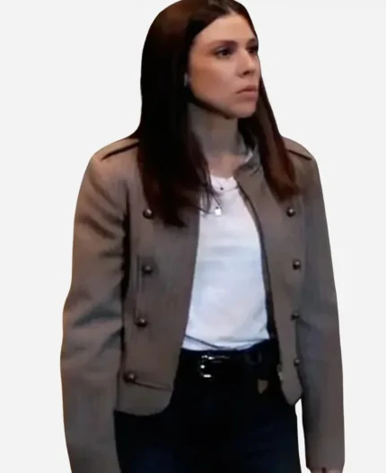 Kristina Corinthos-Davis General Hospital 2026 Striped Jacket