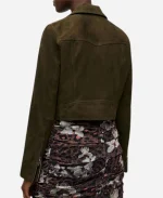 Kristina Corinthos-Davis General Hospital 2026 Suede Moto Jacket