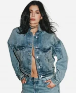 Kylie Jenner 2026 LA City Khy Denim Jacket For Sale