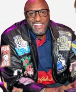 LA Lakers vs. Utah Jazz Game Lamar Odom Leather Jacket
