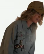 Lainey Wilson Keepin Country Cool Cowboy Denim Shirt