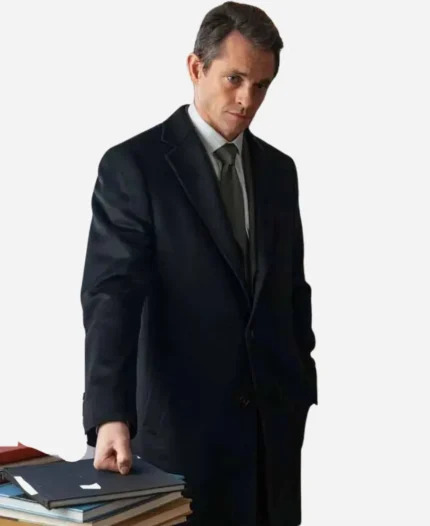 Law and Order S25 Hugh Dancy Black Coat