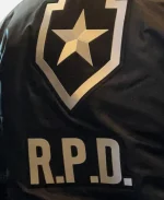 Leon Scott Kennedy RPD Black Bomber Jacket