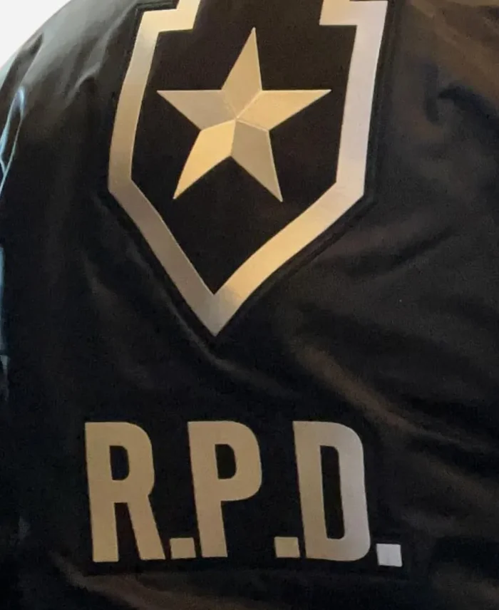 Rpd Jacket Resident Evil 2 Remake Leon Scott Kennedy RPD Black Jacket