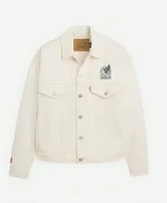 Levi’s Mexico Football Type Iii White Denim Jacket