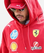 Lewis Hamilton 2026 Formula 1 Japanese Grand Prix Red Hoodie