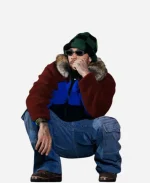 Lewis Hamilton 2026 Tokyo Multicolor Sherpa Jacket