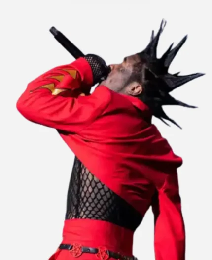 Lil Uzi Vert Rolling Loud 2023 Red Jacket