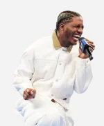 Lil Yachty SmackDown 2026 White Jacket