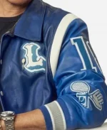 Lionel Richie Blue Varsity Jacket