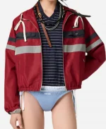 Little Simz Red Windbreaker Track Jacket
