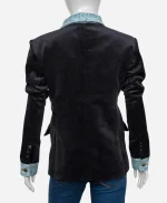 Liz Shrinking S02 Black Denim Blazer