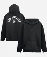 Los Angeles Dodgers Black Out Hoodie