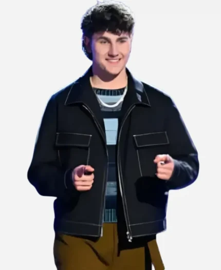 Lucas West The Voice S29 Flap Pocket Jacket_