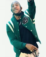 Ludacris iHeartRadio Music Awards 2026 Green Wool Varsity Jacket