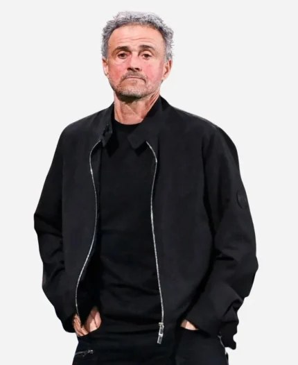 Luis Enrique PSG League 2026 Black Jacket