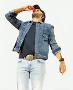 Luke Bryan Live Between The Hedges Concert Sanford Stadium 2026 Blue Denim Jacket